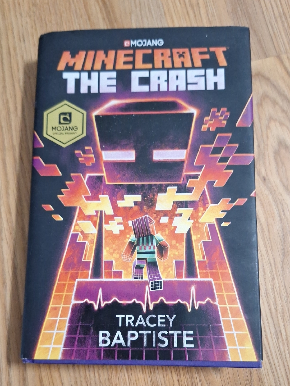 Minecraft: The Crash by Tracey Baptiste - Black & Orange Edition